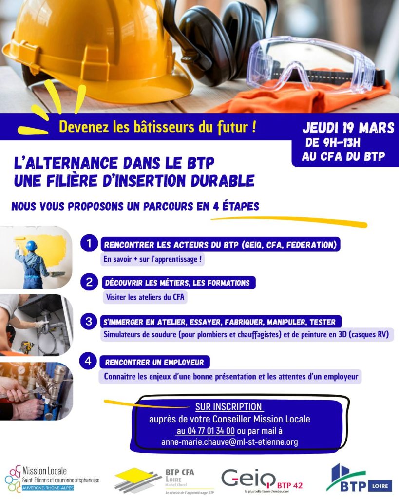 Rencontrer les acteurs du BTP dans la Loire